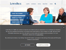 Tablet Screenshot of lewisrice.com